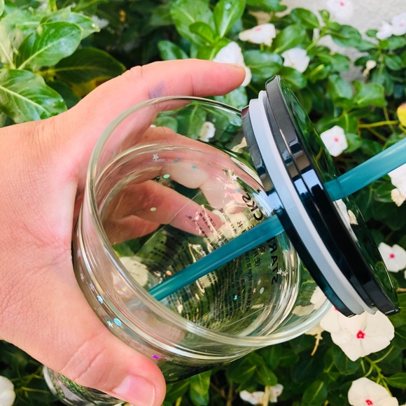 🧜🏻‍♀️LAST🧜🏻‍♀️ Starbucks Anniversary Glass Cup - Picture 4 of 4